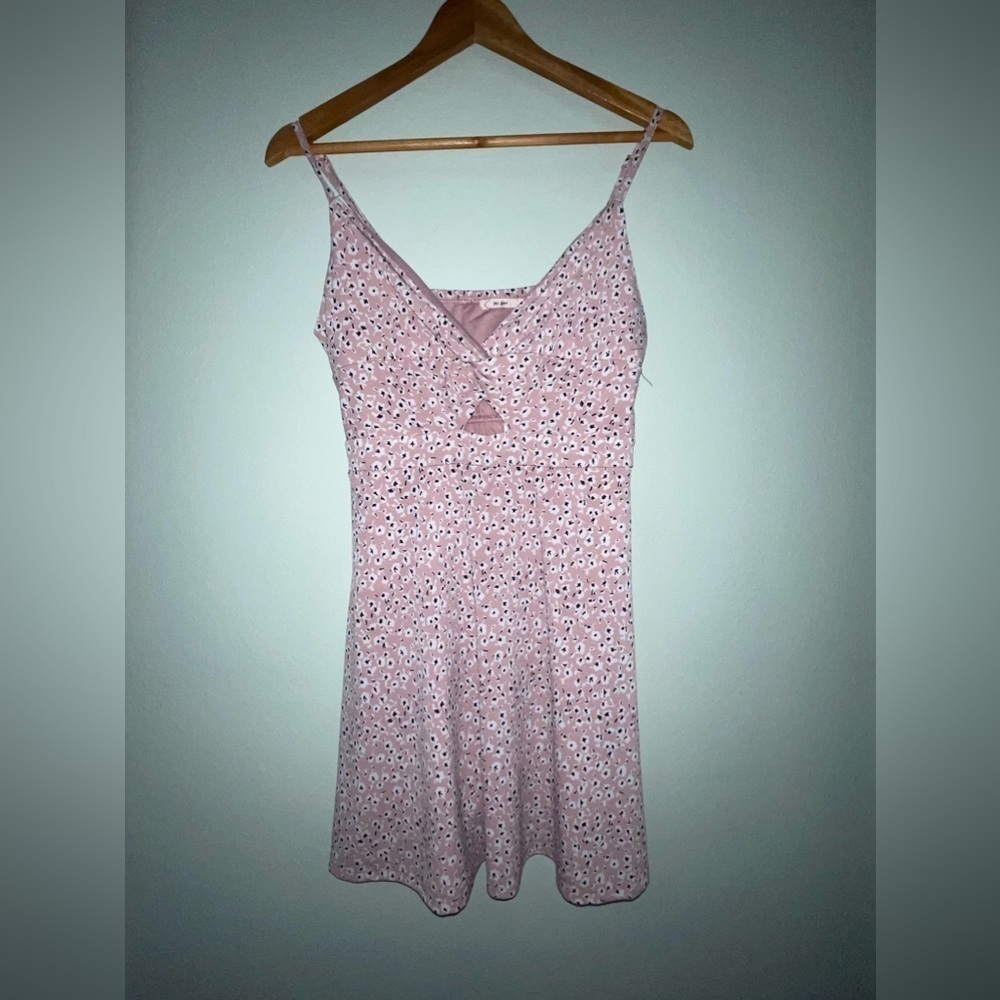 NWT‎ Francesca’s Collection Mini Fit & Flare Dress Size M Dainty Garden Party